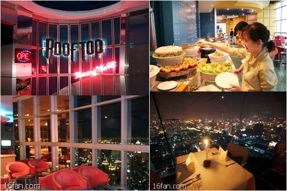 曼谷的高空景观餐厅