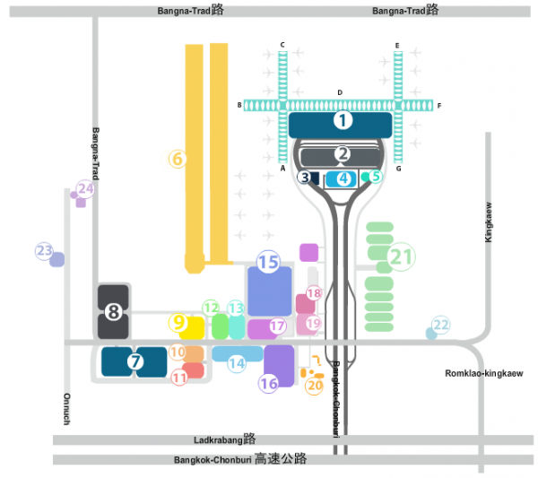 2016 曼谷素万那普机场（suvarnabhumiairp BKK）交通攻略（的士、机场快线、公交车）