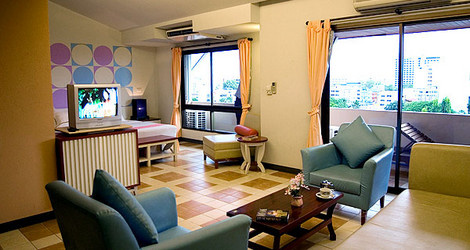 芭提雅Pattaya海滩附近的酒店推荐-Sawasdee Sea View Pattaya