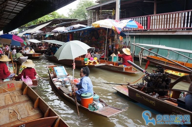 Amphawa Floating Market安帕瓦水上市场