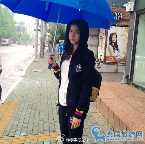 泰国女星esther前往韩国YG公司训练