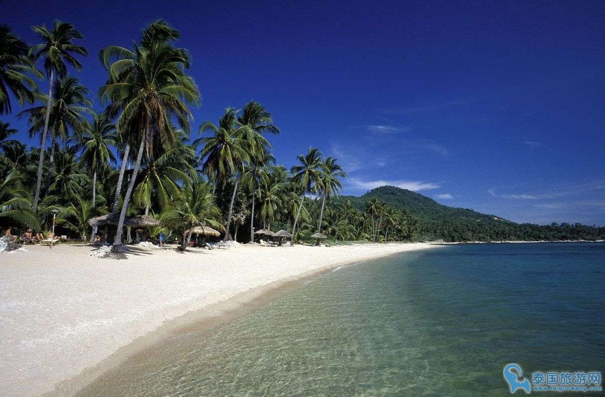 苏梅岛上最长最美丽的的海滩 ——查汶海滩