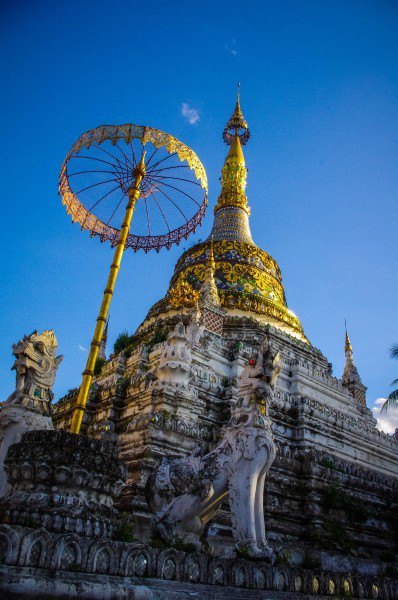 清迈缅甸风格寺庙--圣方寺