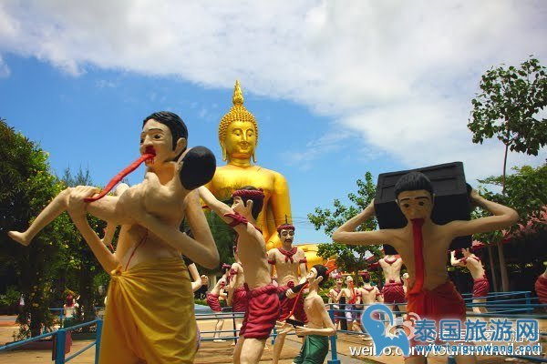 曼谷极具特色且人少的寺庙-- Wat Muang 