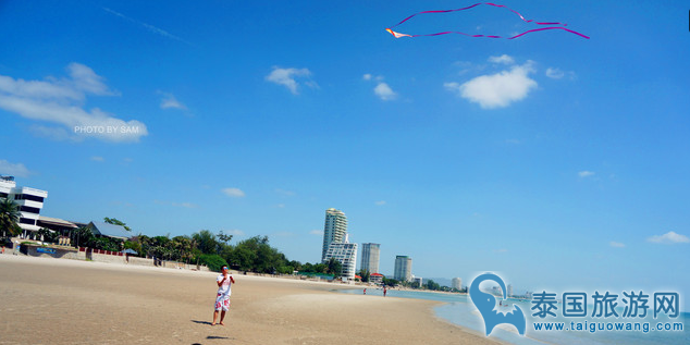 泰国最美海滩：华欣海滩让人忘不了的那抹蓝！！