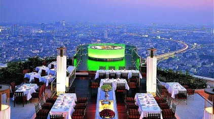泰国最高的酒店——彩虹云霄酒店