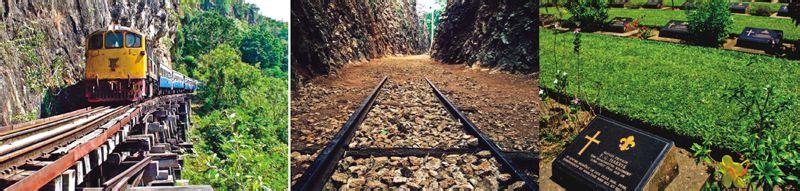 北碧著名历史景点“泰缅铁路”