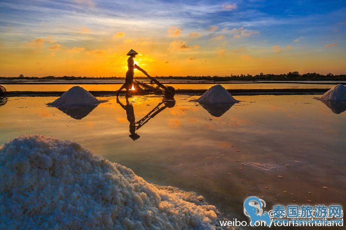 摄影爱好者最喜欢的泰国最特色海盐景观
