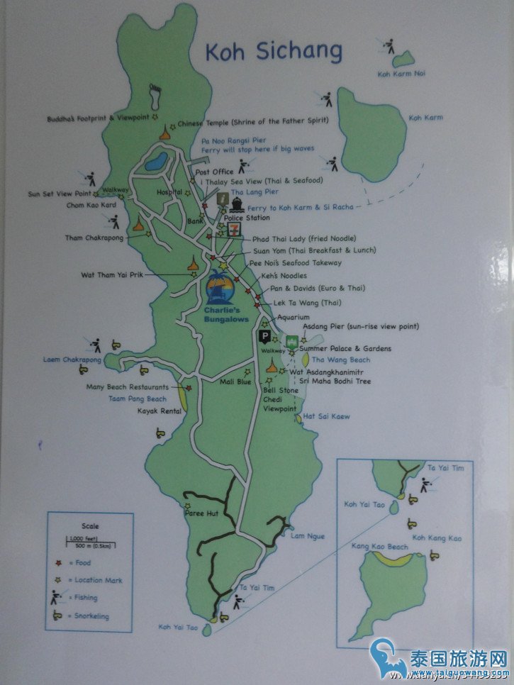 西昌岛地图”