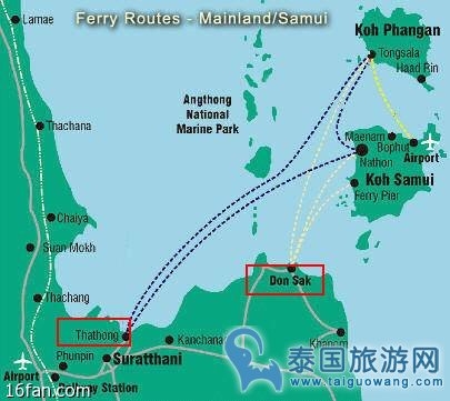 【苏梅】如何从曼谷到达苏梅岛Koh Samui、潘安岛Koh Phangan、涛岛Koh Tao