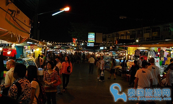 清迈阿努沙夜市Anusarn Market,清迈Anusarn夜市,清迈夜市地图