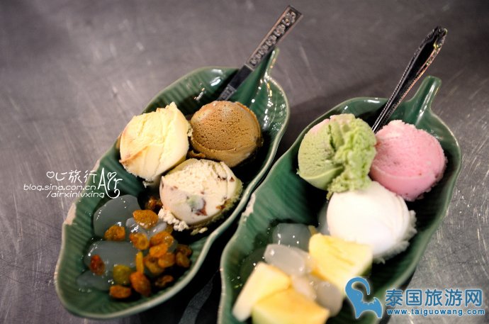 华欣当地最有名的意式手工冰淇淋：爱的冰淇淋
