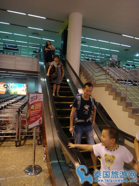 曼谷廊曼机场内部地图(平面图)和内部结构实拍