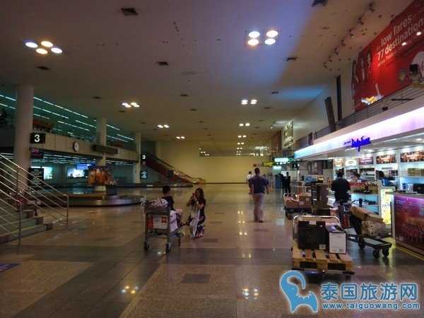 曼谷廊曼机场内部地图(平面图)和内部结构实拍