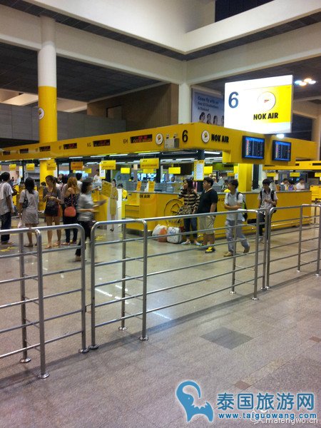 曼谷廊曼机场内部地图(平面图)和内部结构实拍