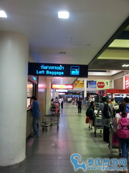 曼谷廊曼机场内部地图(平面图)和内部结构实拍