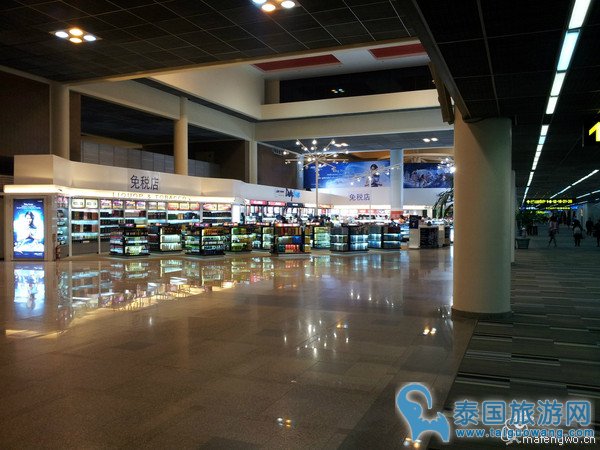 曼谷廊曼机场内部地图(平面图)和内部结构实拍
