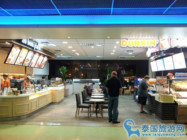 曼谷廊曼机场内部地图(平面图)和内部结构实拍