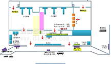 普吉岛机场地图（含内部平面分布图）