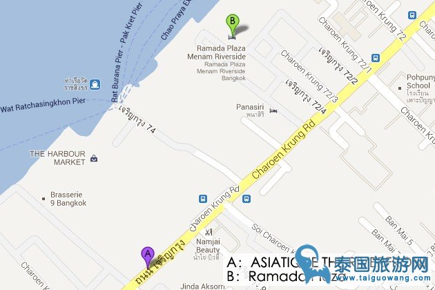 泰国曼谷河边夜市：泰国必去的一个新兴夜市