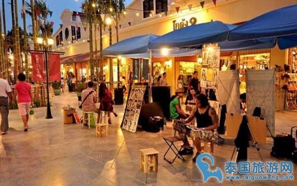 泰国曼谷河边夜市：泰国必去的一个新兴夜市