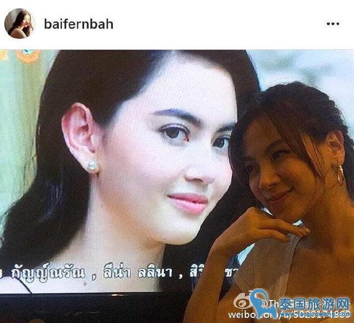 Mai护BaifernIG上宣传Baifern新剧帮宣传
