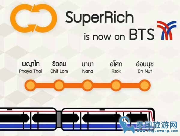 泰国换泰铢的好去处--橘色Superrich兑换区总结