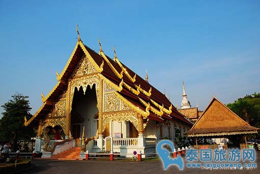 清迈香火最旺的寺庙--帕辛寺Wat Phra Singh