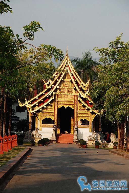 清迈香火最旺的寺庙--帕辛寺Wat Phra Singh