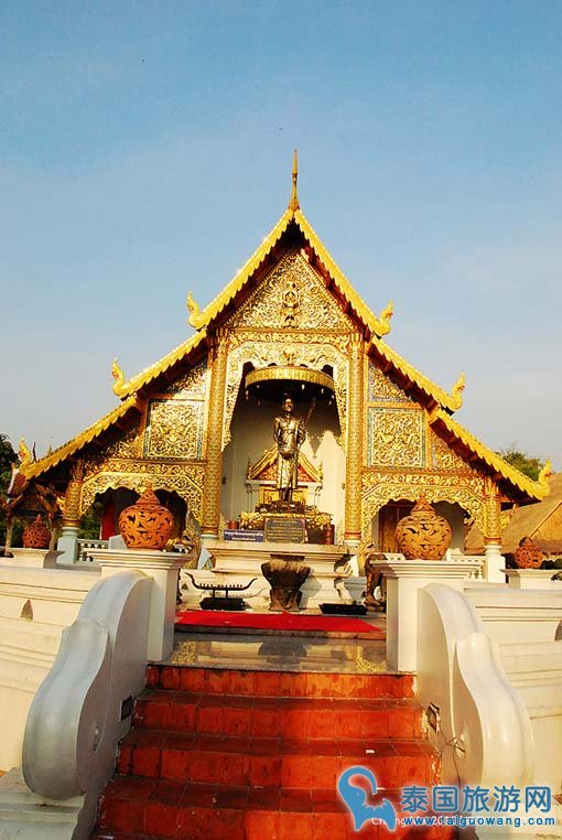 清迈香火最旺的寺庙--帕辛寺Wat Phra Singh