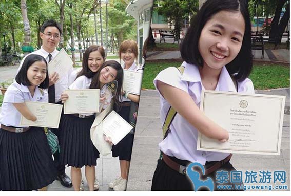 泰国著名学府女大学生身残志坚 令无数网友感动
