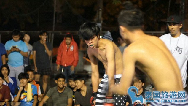 泰国街头搏击风靡最小参与者16岁