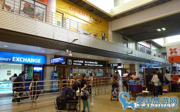 曼谷廊曼机场Don Muang Airport出境入境说明,T2新航攻略