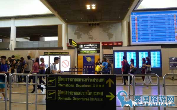 曼谷廊曼机场Don Muang Airport出境入境说明,T2新航攻略
