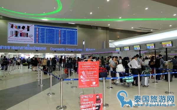 曼谷廊曼机场Don Muang Airport出境入境说明,T2新航攻略