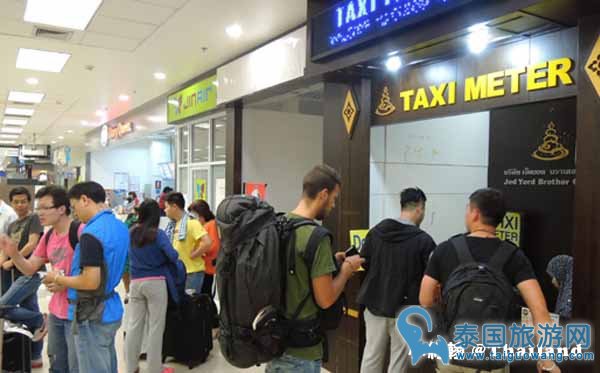 泰国 清迈机场计程车