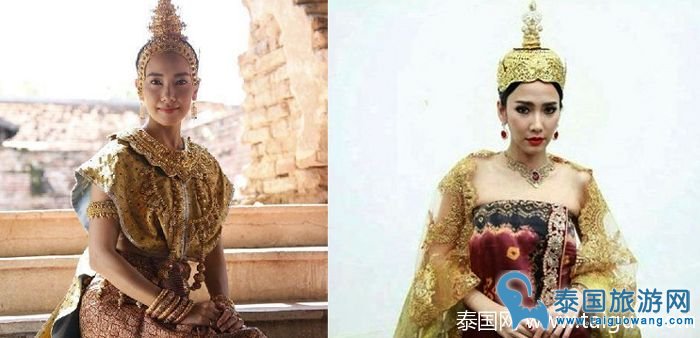 泰国两大古装美女Noon和Aum古装造型大比拼