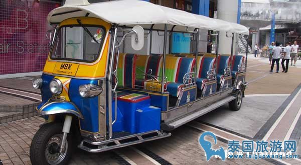 泰国曼谷mbk嘟嘟观光车 Tuk tuk