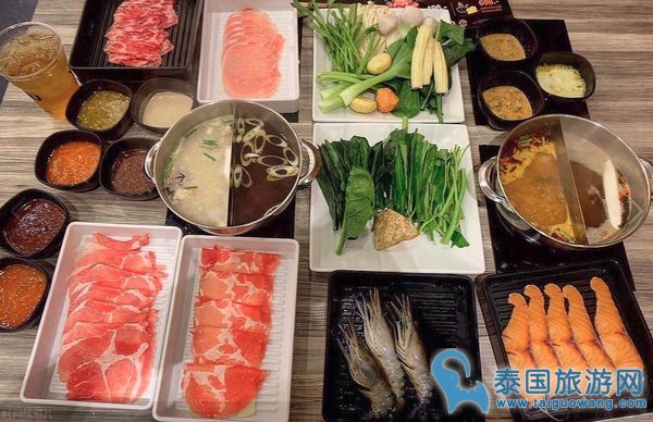 曼谷主打火锅的助餐厅——You&I Premium Suki Buffet