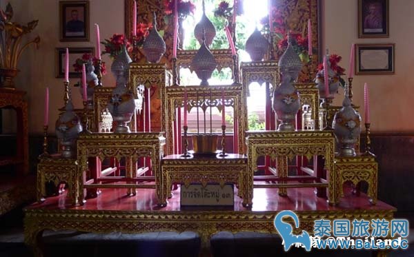 清迈最有意思的寺庙:Wat Phan On攀安寺 开在集市旁的寺庙