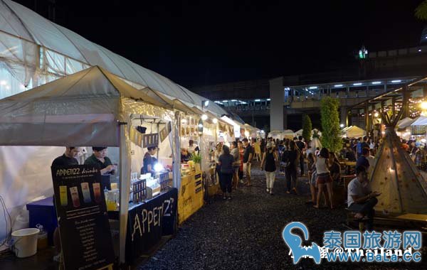 曼谷最有趣的创意夜市是哪个--TGIF Market周末文青创意市集
