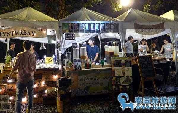 曼谷最有趣的创意夜市是哪个--TGIF Market周末文青创意市集