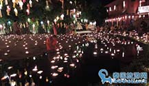 清迈盼道寺水灯节一定要去的一个景点