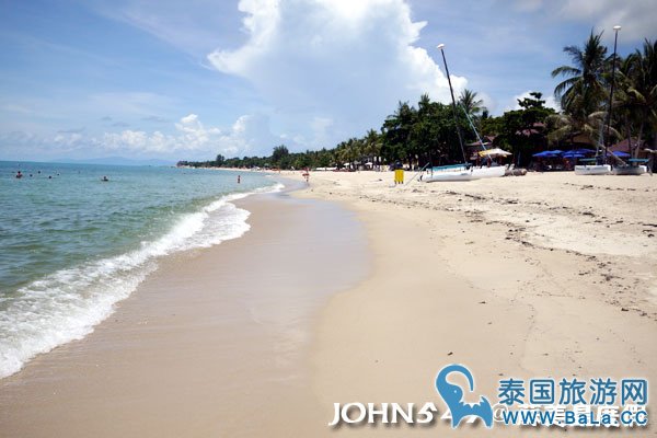 苏美岛骑机车环岛6拉迈海滩 Lamai Beach7.jpg