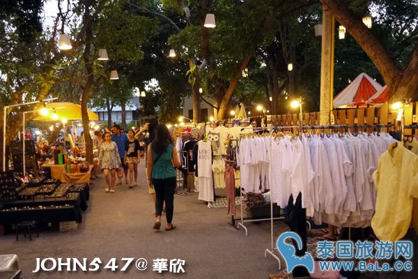 泰国华欣Cicada night market周末市集~蝉鸣夜市8.9