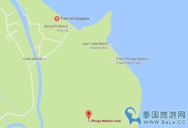 华欣著名奇特景点--帕亚那空穴中庙Phraya Nakhon Cave