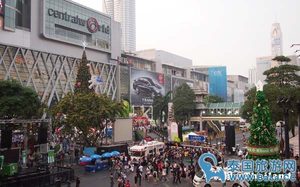 泰国曼谷跨年地点1.Central World中央世界购物中心
