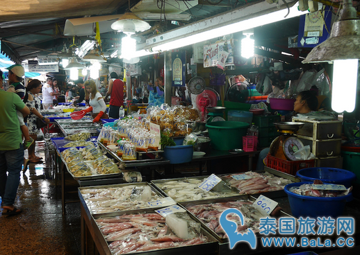 芭提雅即买即煮海鲜Naklua Seafood Market   新鲜实惠