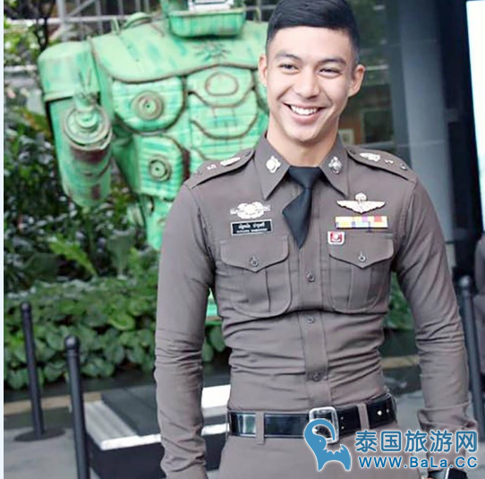 帅的让人想报警的泰国警察