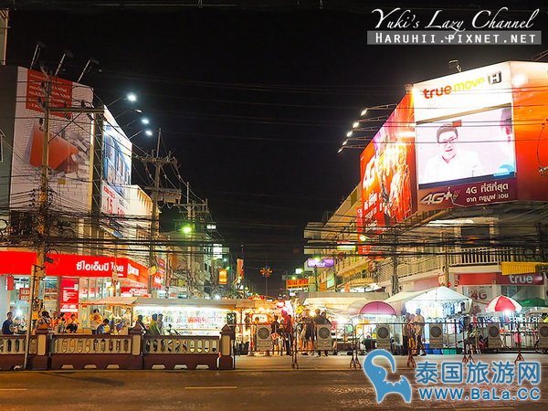 华欣夜市Chatchai Night Market每天都开的美食购物一条街